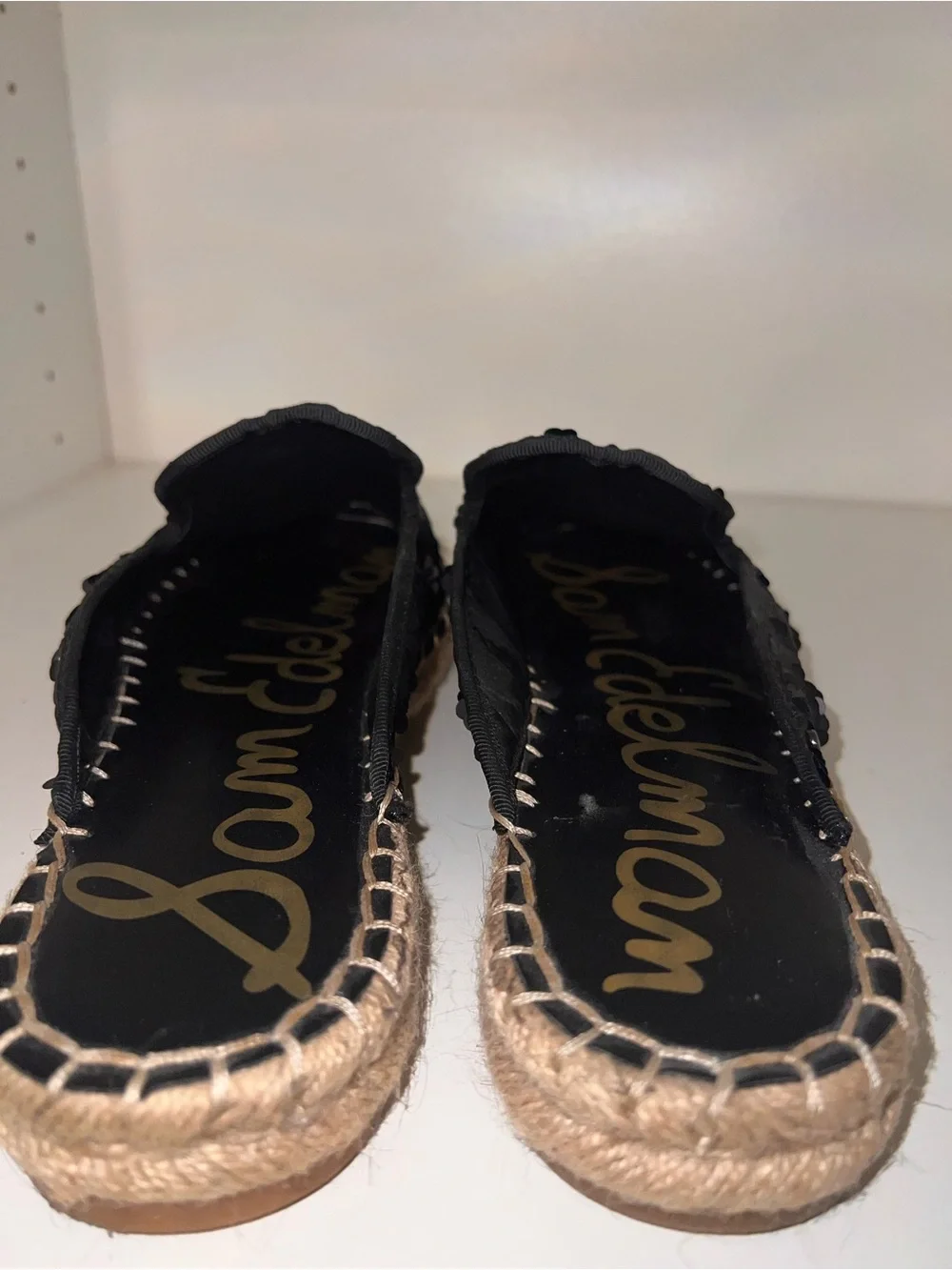 Sam Edelman black sequins